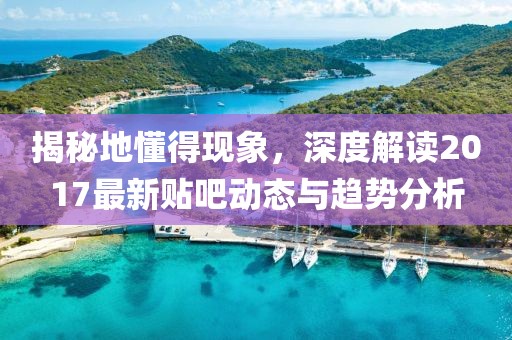 揭秘地懂得现象，深度解读2017最新贴吧动态与趋势分析