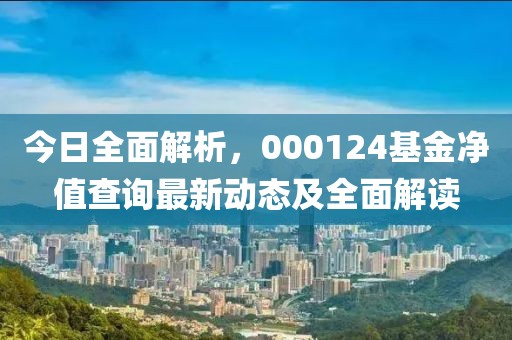 今日全面解析，000124基金净值查询最新动态及全面解读